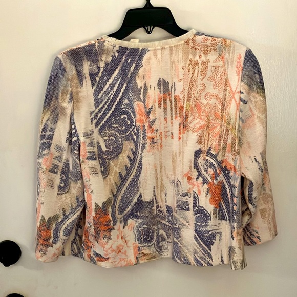 Chico’s Pattern Jacket - Picture 2 of 7